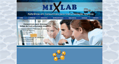 Desktop Screenshot of mixlab.com.br