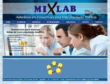 Tablet Screenshot of mixlab.com.br